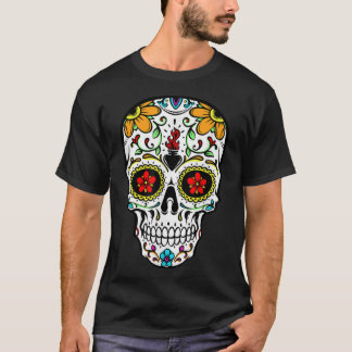 Dia de Los Muertos Costume Sugar Skull Shirt Men W