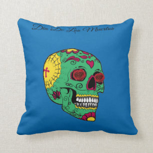 Dia de los Muertos Cushion