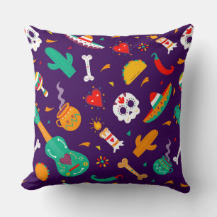 Dia De Los Muertos Cushion