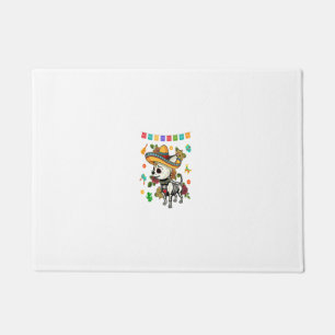 Dia De Los Muertos Day of Dead Mexican Sugar Skull Doormat