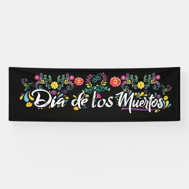 Dia de los Muertos - Day of the Dead Banner (Horizontal)