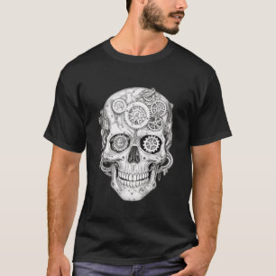 Dia de los Muertos/Day of the Dead Black T-Shirt