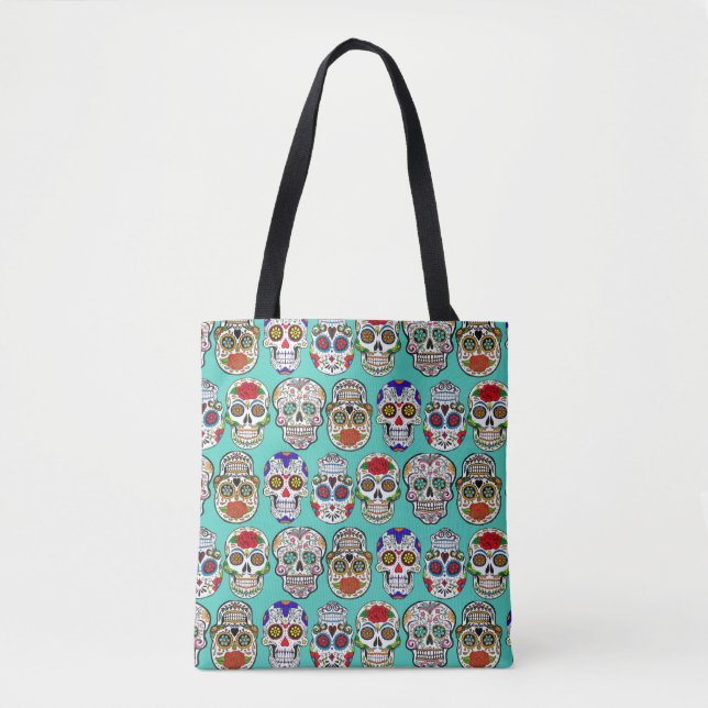 Dia de los Muertos (Day of the Dead) Tote Bag (Front)