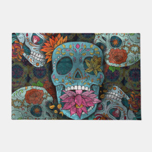 Dia De Los Muertos Doormat