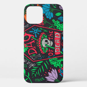 Dia de los Muertos: Festive Card Set iPhone 12 Case