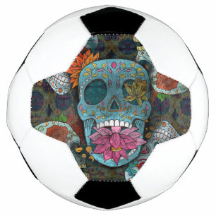 Dia De Los Muertos Football