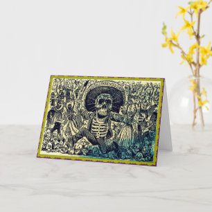 Dia De Los Muertos Greeting Card