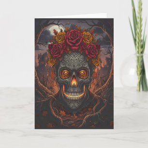 Día de los Muertos Greeting Card – Halloween Card