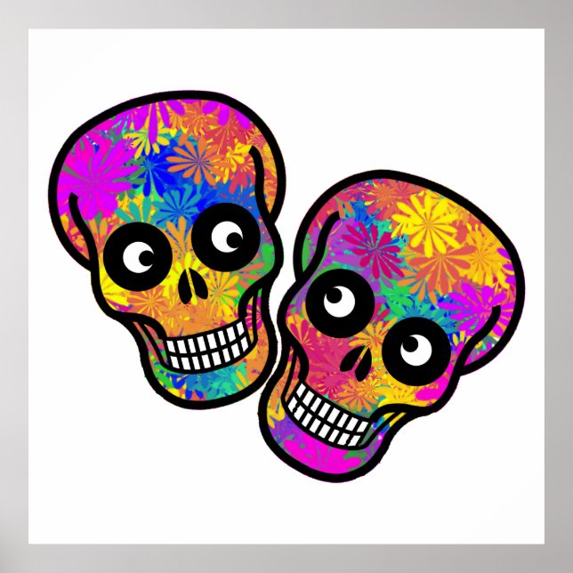 Dia De Los Muertos - Happy Couple Poster (Front)
