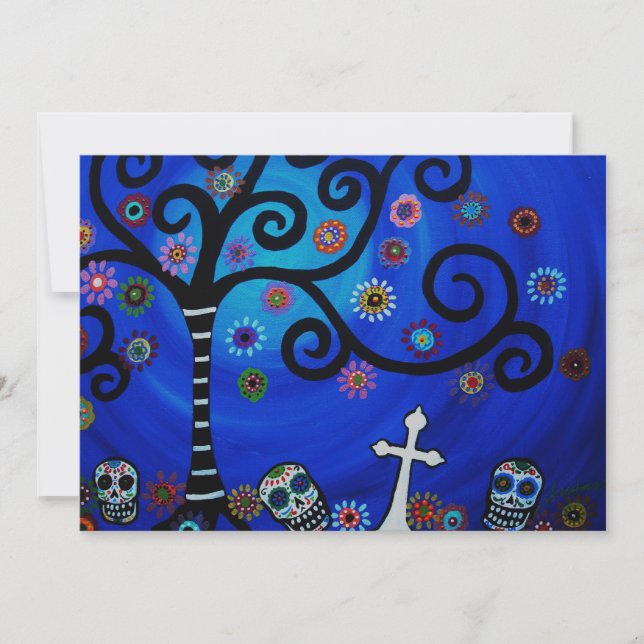 DIA DE LOS MUERTOS INVITATION (Front)