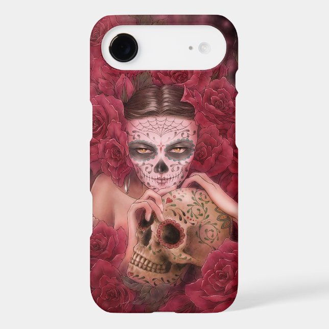 Dia de los Muertos iPhone 4/4S Case (Back)