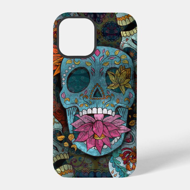 Dia De Los Muertos iPhone Case (Back)