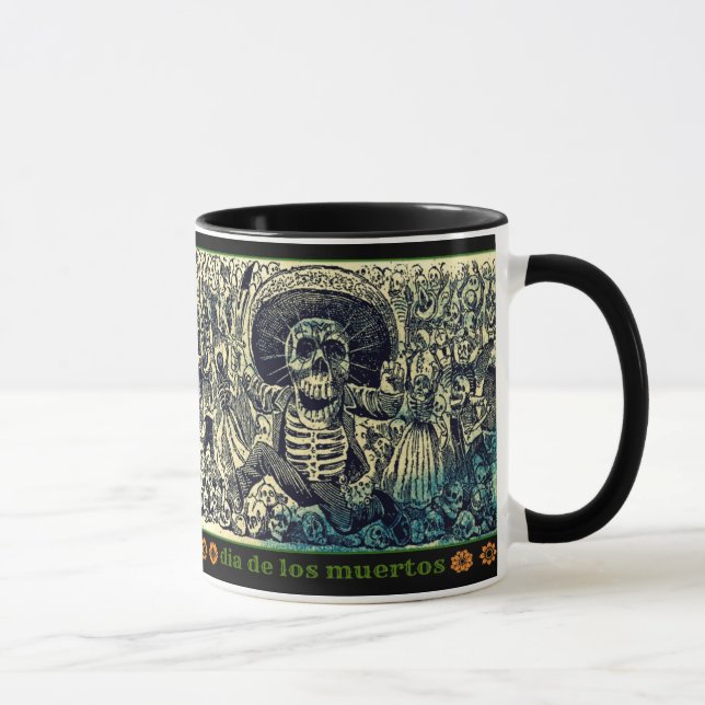 Dia De Los Muertos Mug (Right)