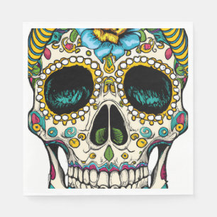 Día de los Muertos Napkin