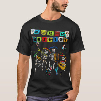 Dia De Los Muertos Papel Picado - Calavera de alfe T-Shirt