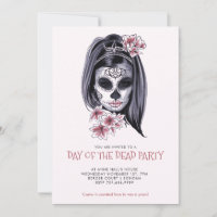 Dia De Los Muertos Party Blush Pink