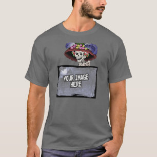 Dia de los Muertos Photo Frame [shirt] T-Shirt