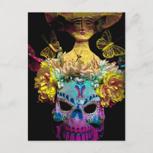Día de los Muertos Postcard