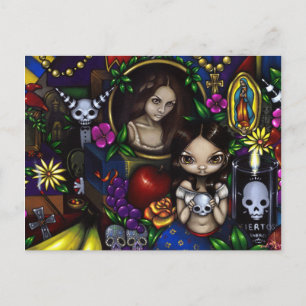 "Dia de los Muertos" Postcard