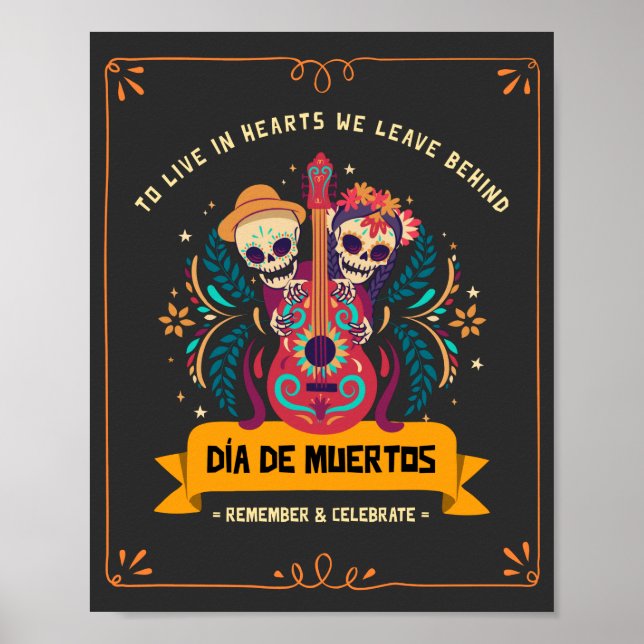 Dia De Los Muertos  Poster (Front)