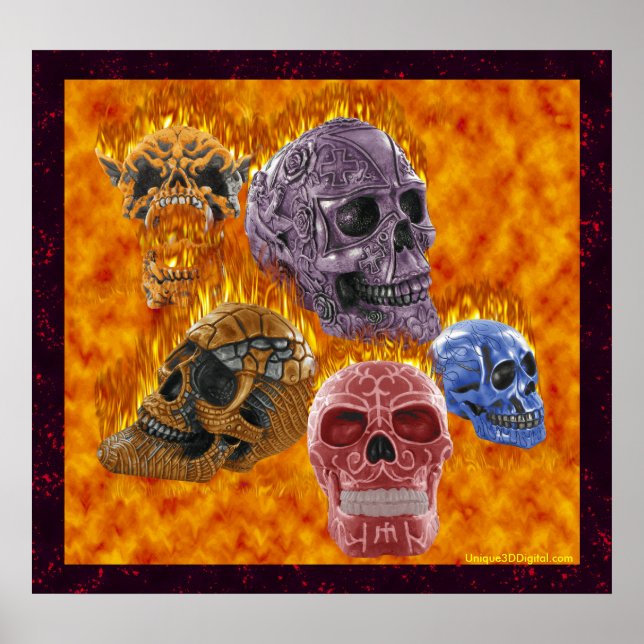 Dia de Los Muertos Poster (Front)