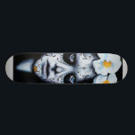Dia De Los Muertos Skate Deck<br><div class="desc">Original Painting By me Danny Silva. BLOG :http://dsilvaart.blogspot.com/ DEVIANT ART http://dsilvabarred.deviantart.com/ FAN PAGE http://www.facebook.com/dsilvadesigns STORE : http://dsilvadesigns.storenvy.com/ INSTAGRAM : http://instagram.com/dsilvadesigns TWITTER : https://twitter.com/dsilvadesigns</div>