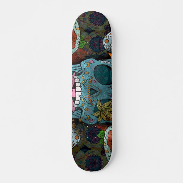 Dia De Los Muertos Skateboard (Front)