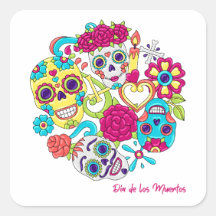 Dia de Los Muertos Skulls