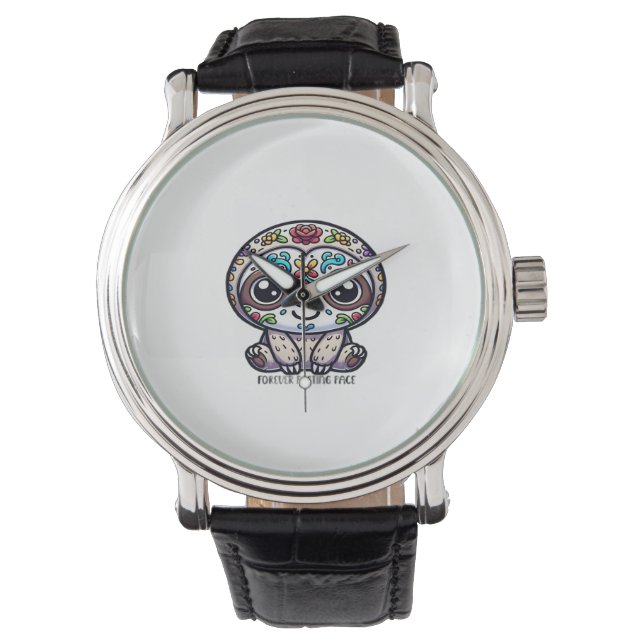 Dia De Los Muertos Sloth Active T-Shirt Watch (Front)
