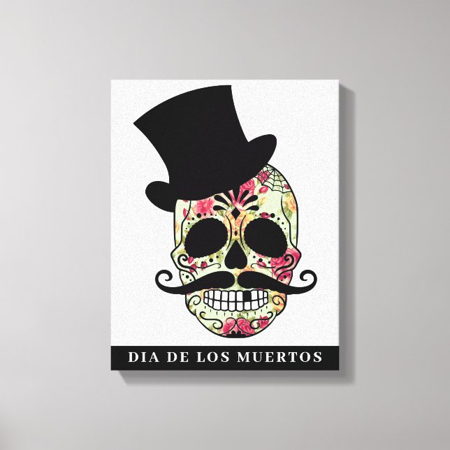 DIA DE LOS MUERTOS Stretched Canvas Print (Front)