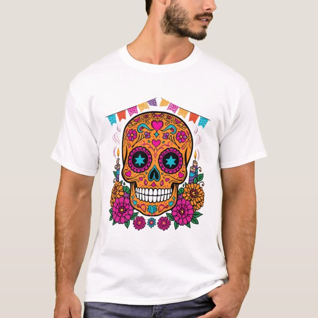 Dia de los Muertos T-Shirt (Front)