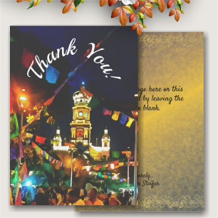 Dia de Los Muertos Thank You 190130 Card