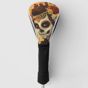 Dia De Los Muertos Throw Pillow Golf Head Cover