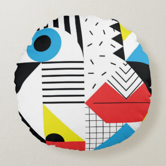 Dia de Los Muertos: Traditional Round Cushion