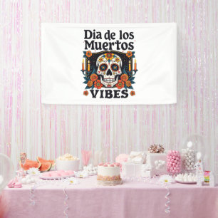 Día De Los Muertos Vibes Oaxaca Day of the Dead Banner
