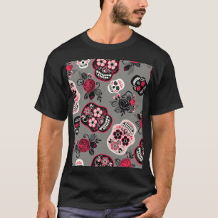 Dia de los Muertos: Vintage Pattern T-Shirt