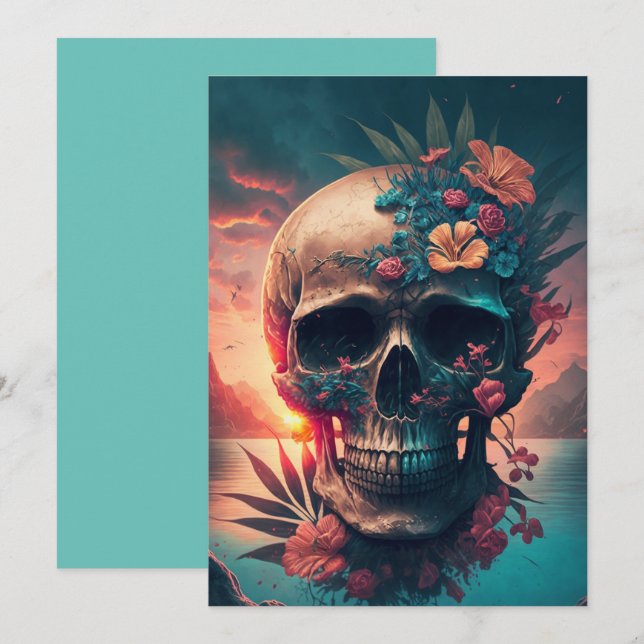 Dia De Los Muetos  Invitation (Front/Back)