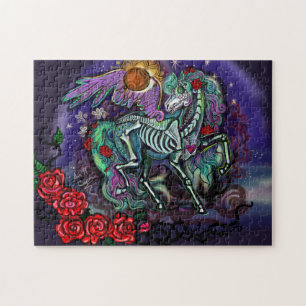 Día de Muertos Horse Jigsaw Puzzle