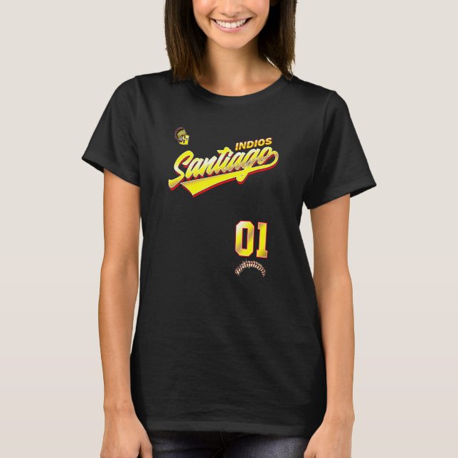 Dia Del Padre Indios Merch T-Shirt (Front)