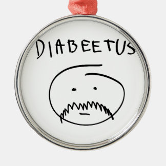 Diabeetus (Sketch Version) Metal Tree Decoration