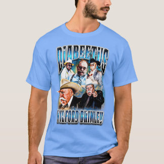 Diabeetus Wilford Brimley 90s bootleg hip hop T-Shirt
