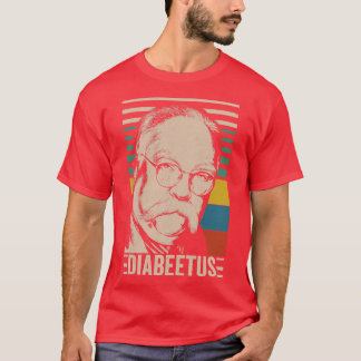 Diabeetus Wilford Brimley Vintage Style Design Pil T-Shirt