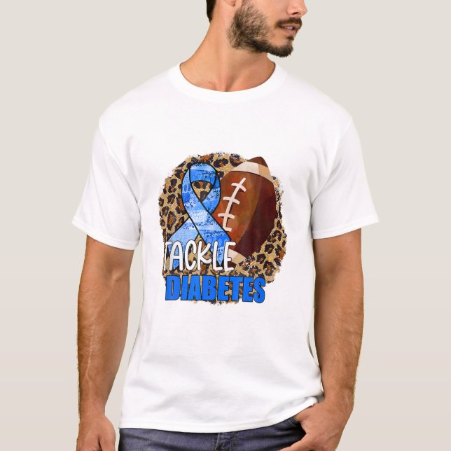 Diabetes Awareness Blue T-Shirt (Front)