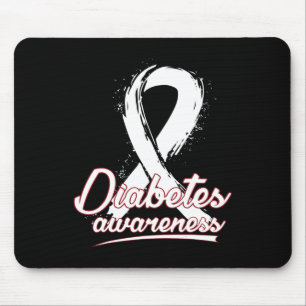 Diabetes Awareness  Cancer awareness Mouse Mat