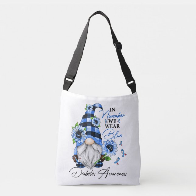 Diabetes Awareness Crossbody Bag (Front)