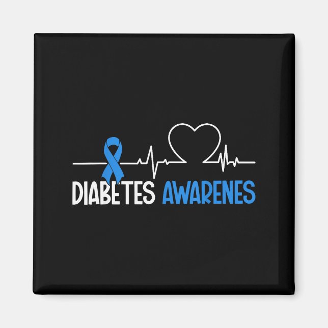 Diabetes Awareness Day World Diabetes Month  Magnet (Front)