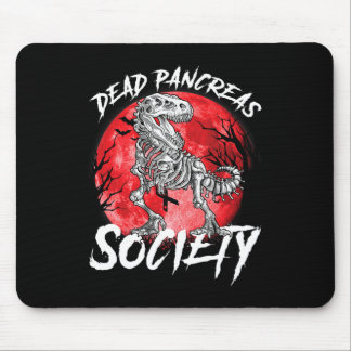 Diabetes Awareness Dead Pancreas Society Halloween Mouse Mat