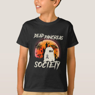 Diabetes Awareness Dead Pancreas Society Halloween T-Shirt