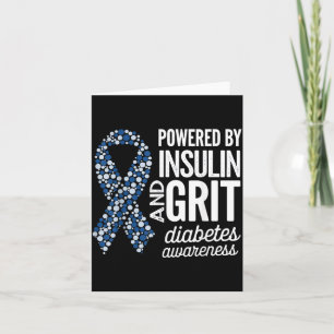 Diabetes Awareness Design 22 Card