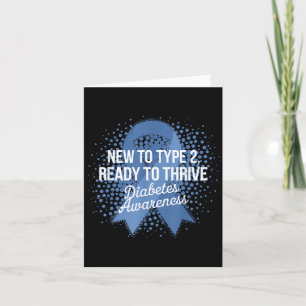 Diabetes Awareness Design 23 Card
